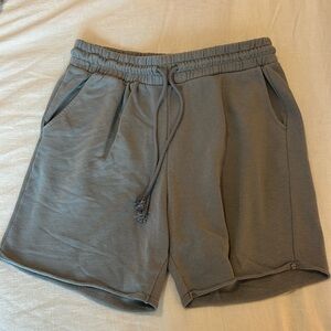 Light Grey/blue H&M sweat shorts